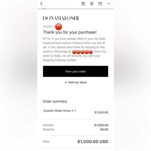 🚨FINAL PRICE🚨 CUSTOM Dona Matoshi Gown 🖤✨ - Picture 5 of 5